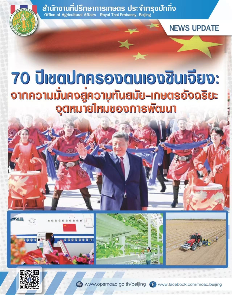 70ปีเขตปกครองตนเองซินเจียง: