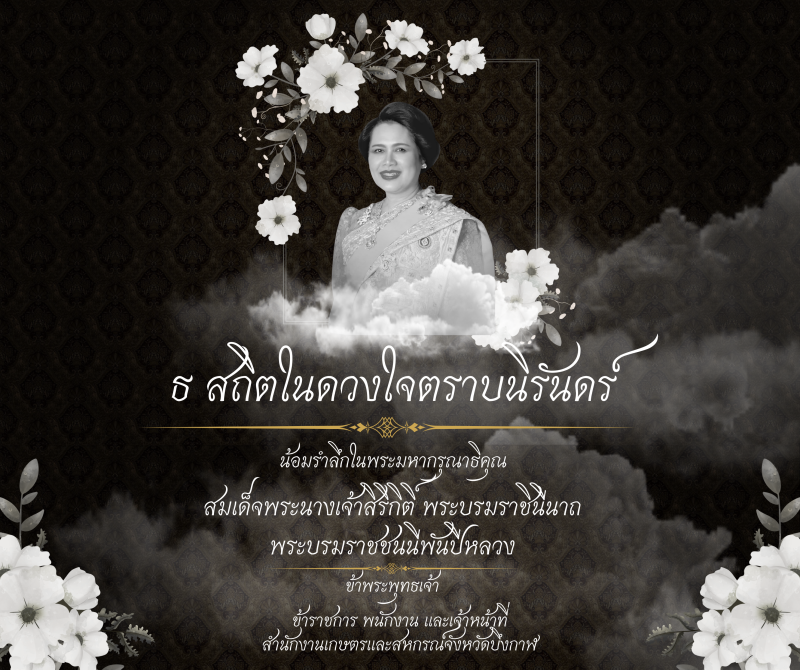 น้อมรำลึกในพระมหากรุณาธิคุณ