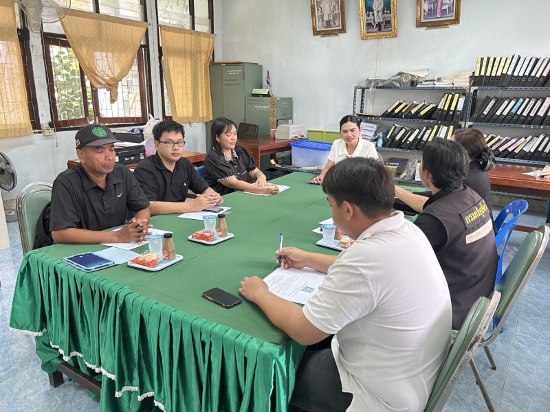 ประชุมคณะทำงานขับเคลื่อนงานด้านการเกษตรระดับอำเภอประจำปีงบประมาณ