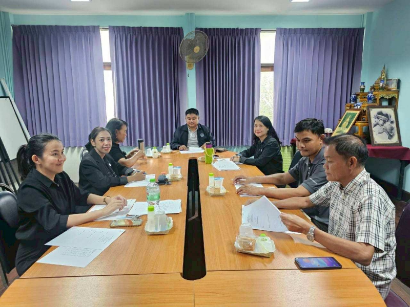 ประชุมคณะทำงานขับเคลื่อนงานด้านการเกษตรระดับอำเภอ