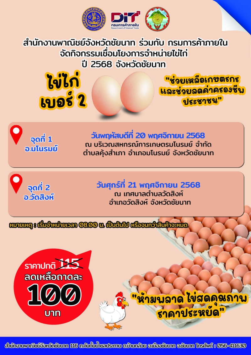 สํานักงานพาณิชย์จังหวัดชัยนาท