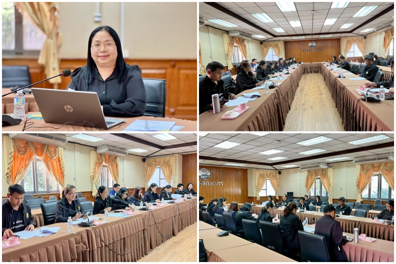 การประชุมการจัดทำแผนปฏิบัติการด้านการเกษตรและสหกรณ์ของจังหวัดและรายงานความก้าวหน้าผลการดำเนินงานโครงการ