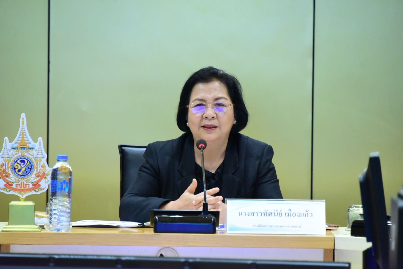 รองปลัดทัศนีย์เป็นประธานการประชุมคณะกรรมการพัฒนาระบบบริหารความรู้