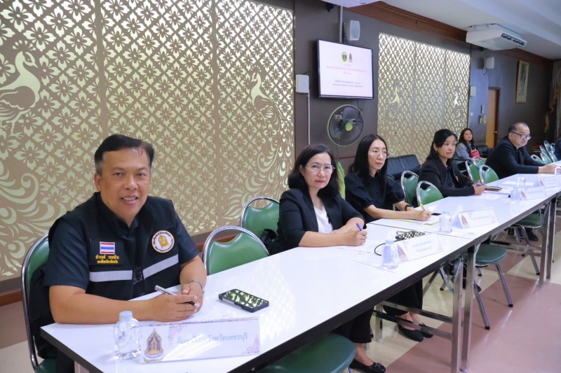 ประชุมคณะกรรมการขับเคลื่อนกีฬาวัวลานเชิงวัฒนธรรมสร้างสรรค์จังหวัดเพชรบุรี