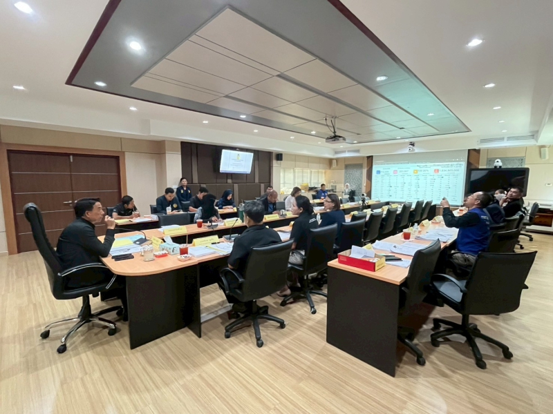 ร่วมประชุมคณะอนุกรรมการให้ความช่วยเหลือผู้ประสบภัยพิบัติจังหวัดปัตตานี