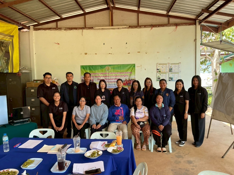 กษ.ร่วมประชุมคณะทำงานขับเคลื่อนงานด้านการเกษตรระดับอำเภอ