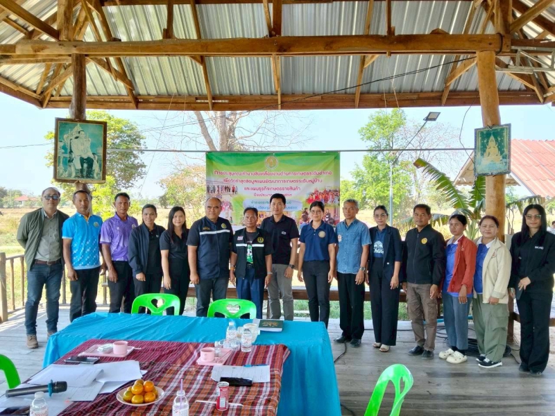 กษ.ร่วมประชุมคณะทำงานขับเคลื่อนงานด้านการเกษตรระดับอำเภอ