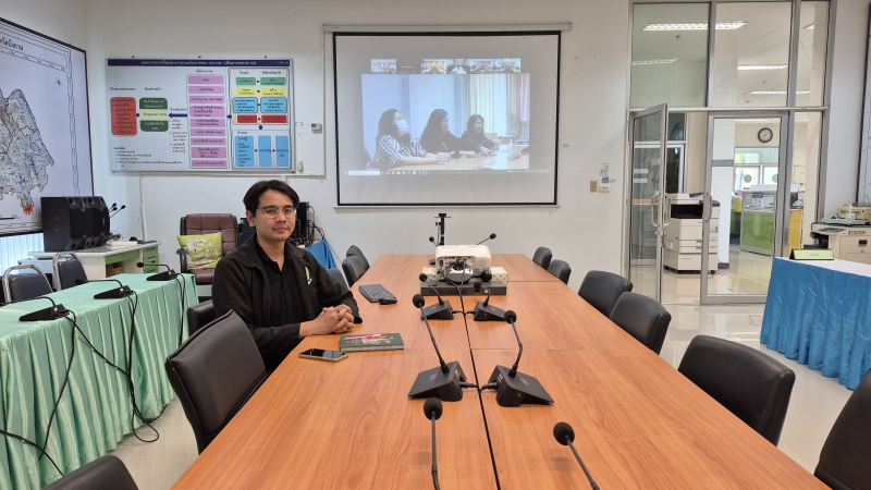 ร่วมประชุมหารือการใช้ข้อมูลจากฐานข้อมูลของระบบ