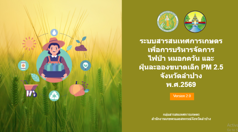 ระบบบันทึกข้อมูลในระบบสารสนเทศการเกษตร
