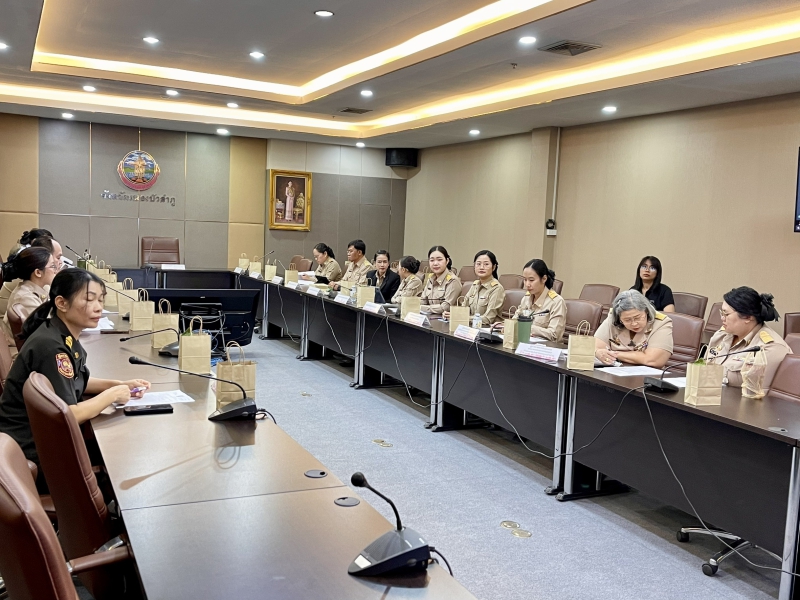 ประชุมชี้แจงแนวทางการประเมินผลปฏิบัติราชการของจังหวัด