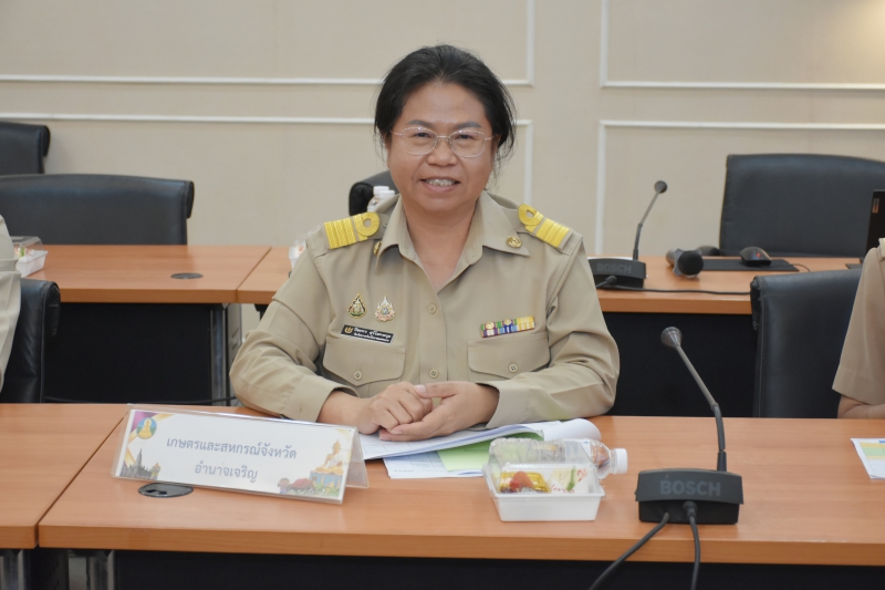 สนง.กษ.อำนาจเจริญร่วมประชุมคณะอนุกรรมการติดตาม