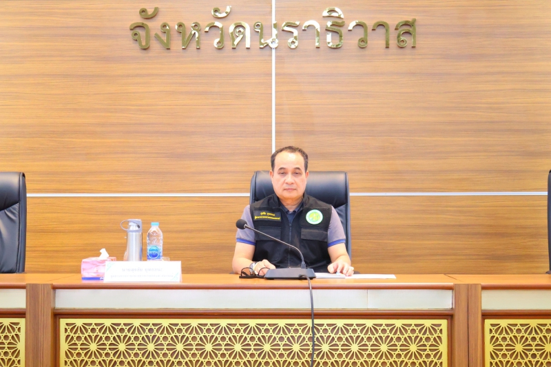 กษ.นราธิวาสร่วมต้อนรับและประชุมการตรวจติดตามความก้าวหน้าผลการดำเนินงานโครงการตามแผนการตรวจราชการของผู้ตรวจราชการกระทรวงเกษตรและสหกรณ์