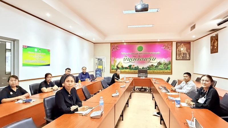 กษ.ร้อยเอ็ดร่วมการอบรมการใช้งานระบบประชุมทางไกล