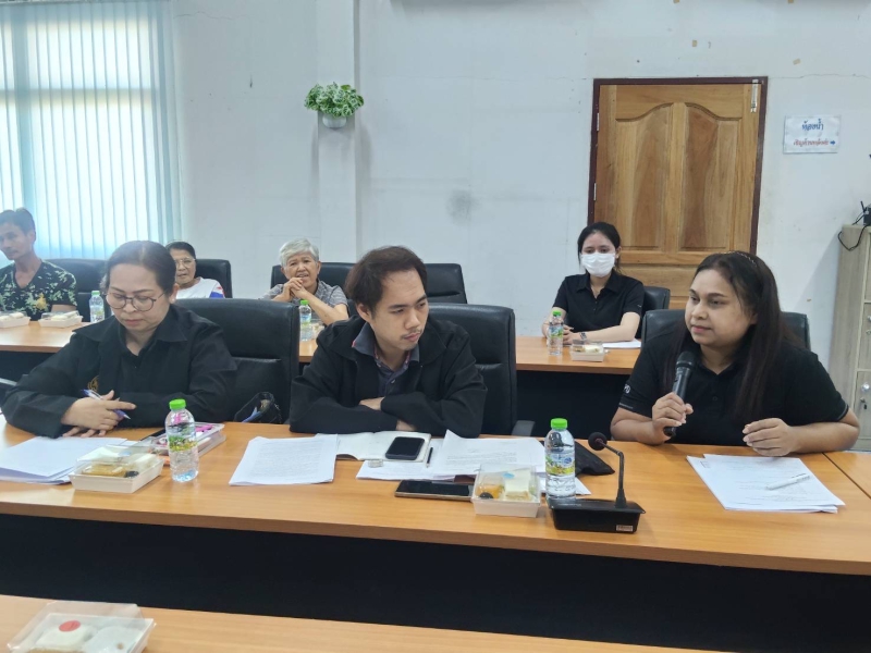 ประชุมการดำเนินงานโครงการจัดเก็บข้อมูลด้านการเกษตรในระดับพื้นที่