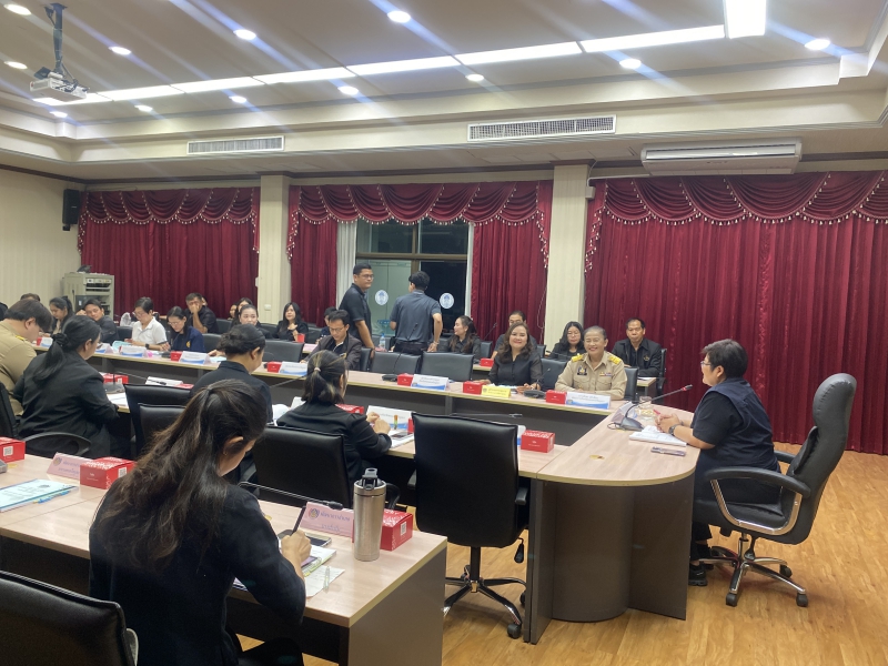 ร่วมประชุมคณะทำงานบริหารการจัดเก็บข้อมูลความจำเป็นพื้นฐาน