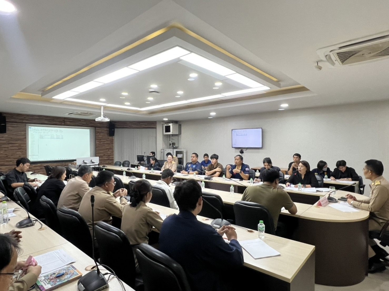 ร่วมประชุมคณะกรรมการให้ความช่วยเหลือผู้ประสบภัยพิบัติจังหวัดพระนครศรีอยุธยา