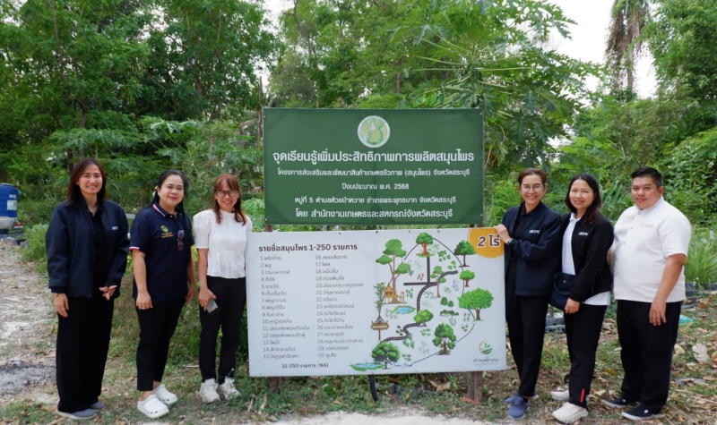 ร่วมต้อนรับคณะติดตามผลการดำเนินงานโครงการส่งเสริมและพัฒนาสินค้าเกษตรชีวภาพ