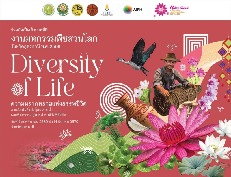 งานมหกรรมพืชสวนโลกจังหวัดอุดรธานี พ.ศ. 2569