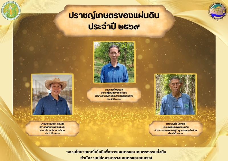 เรื่อง แต่งตั้งปราชญ์เกษตรของแผ่นดิน ประจำปี 2569