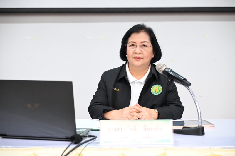 รองปลัดฯทัศนีย์เป็นประธานพิธีเปิดการอบรมหลักสูตรนักบริหารการพัฒนาการเกษตรและสหกรณ์