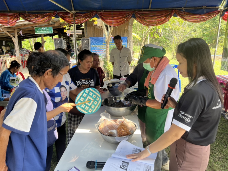 สนง.กษ.อำนาจเจริญจัดอบรมเกษตรกรโครงการเพิ่มประสิทธิภาพการผลิตสินค้าเกษตรมูลค่าสูงเพื่อความมั่นคงและยั่งยืน
