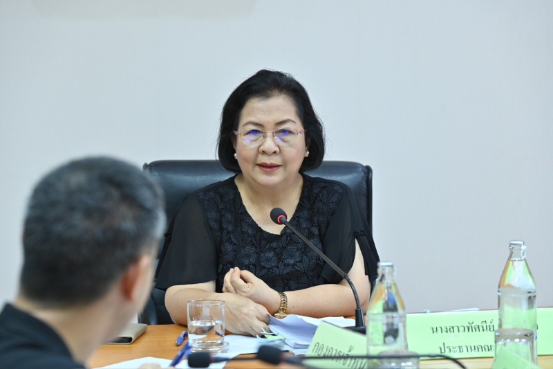 “รองปลัดทัศนีย์”เป็นประธานการประชุมคณะทำงานจัดทำกรอบการสั่งสมประสบการณ์และเส้นทางความก้าวหน้าในสายอาชีพรายบุคคลของข้าราชการผู้มีผลสัมฤทธิ์สูง