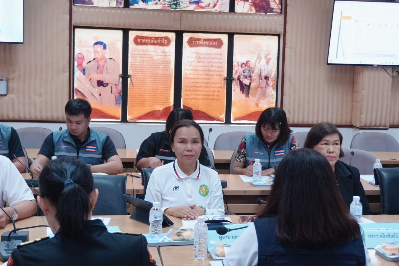 ประชุมคณะกรรมการศูนย์ติดตามสถานการณ์และบริหารจัดการด้านพลังงานที่ได้รับผลกระทบจากสถานการณ์การสู้รบในตะวันออกกลาง