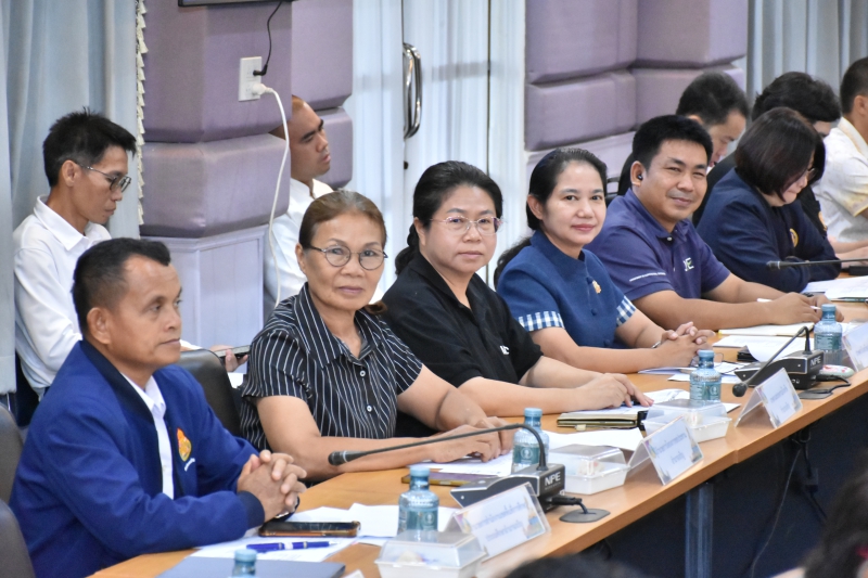 สนง.กษ.อำนาจเจริญร่วมประชุมคณะทำงานการจัดงานพิธีถวายดอกไม้จันทน์