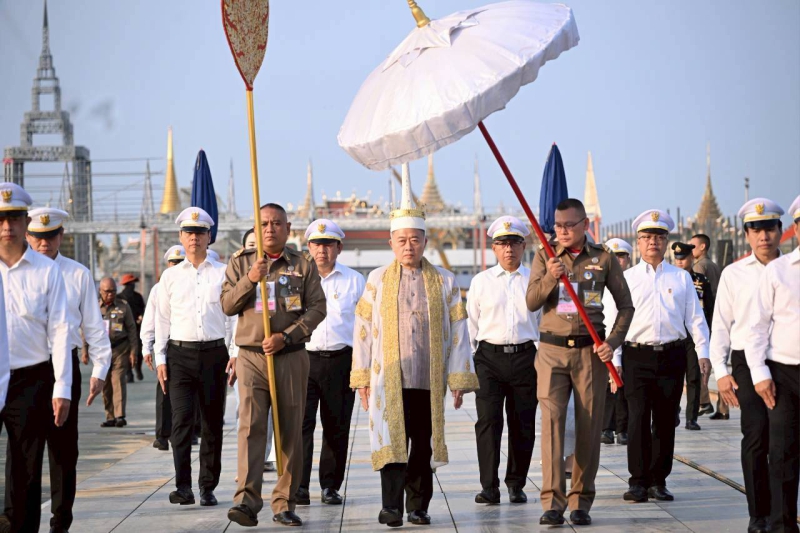 ปลัดเกษตรฯ ซ้อมย่อยเพื่อเตรียมความพร้อมพระราชพิธีพืชมงคลจรดพระนังคัลแรกนาขวัญ ประจำปี 2569 ณ มณฑลพิธีท้องสนามหลวง