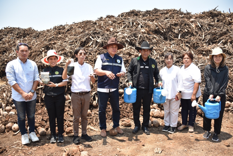 ร่วมให้การสนับสนุนสารชีวภัณฑ์เมตาไรเซียม