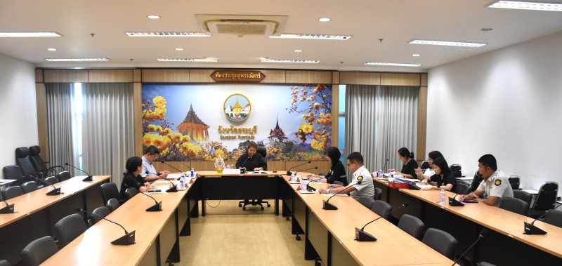 ร่วมประชุมคณะกรรมการกลั่นกรองผลการประเมินผลการปฏิบัติราชการและการเลื่อนเงินเดือนข้าราชการพลเรือนสามัญจังหวัดสระบุรี