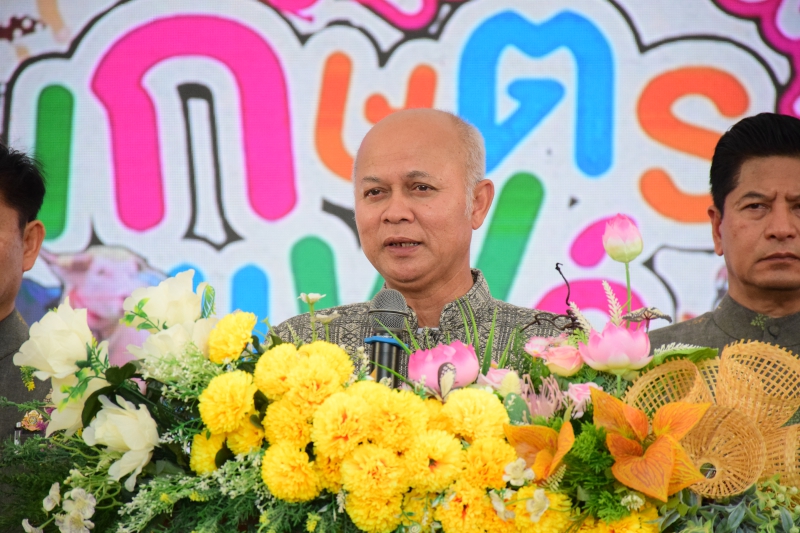 พิธีเปิดงาน“เกษตรแฟร์ของดีเมืองลุ่มภู”