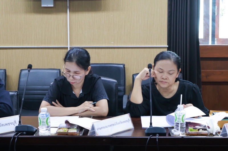 ประชุมคณะคณะกรรมการผู้บริหารเทคโนโลยีสารสนเทศระดับสูงระดับจังหวัดเพชรบุรี