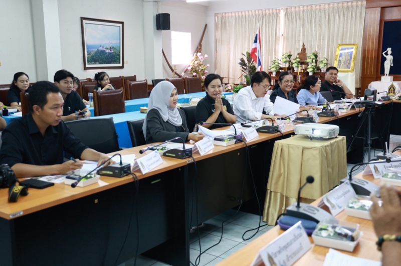 ประชุมคณะกรรมการคัดเลือกเมนูอาหารถิ่นของจังหวัดเพชรบุรี