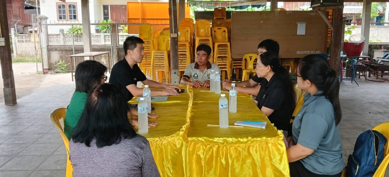 การลงพื้นที่จัดทำแผนพัฒนาการเกษตรระดับหมู่บ้าน