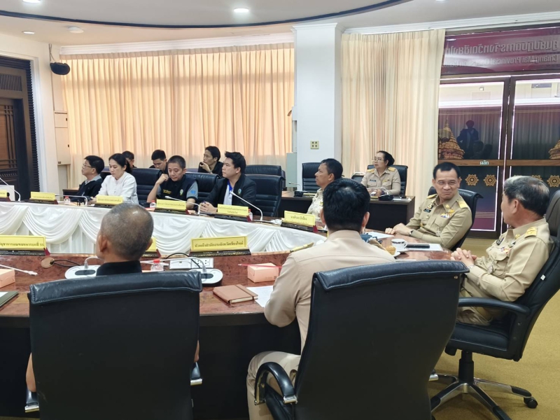 ประชุมกองบัญชาการป้องกันและบรรเทาสาธารณภัยแห่งชาติ