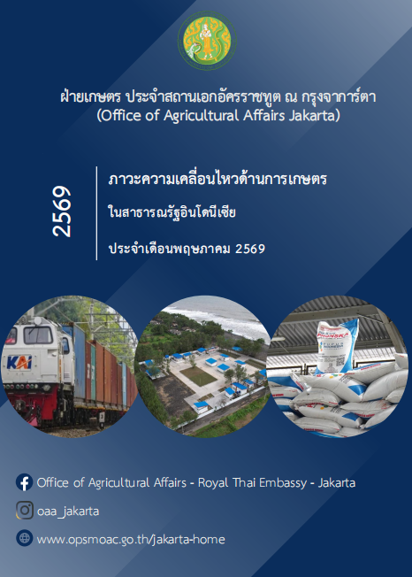 ภาวะความเคลื่อนไหวทางด้านการเกษตรในสาธารณรัฐอินโดนีเซีย