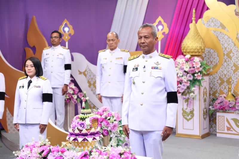 กษ.นราธิวาสร่วมกับหน่วยงานในสังกัดกระทรวงเกษตรและสหกรณ์จังหวัดนราธิวาสถวายพระพรชัยมงคลเนื่องในโอกาสวันเฉลิมพระชนมพรรษาสมเด็จพระนางเจ้าสุทิดาพัชรสุธาพิมลลักษณพระบรมราชินี