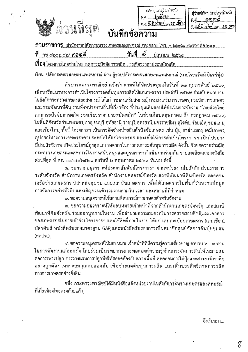 โครงการไทยช่วยไทย
