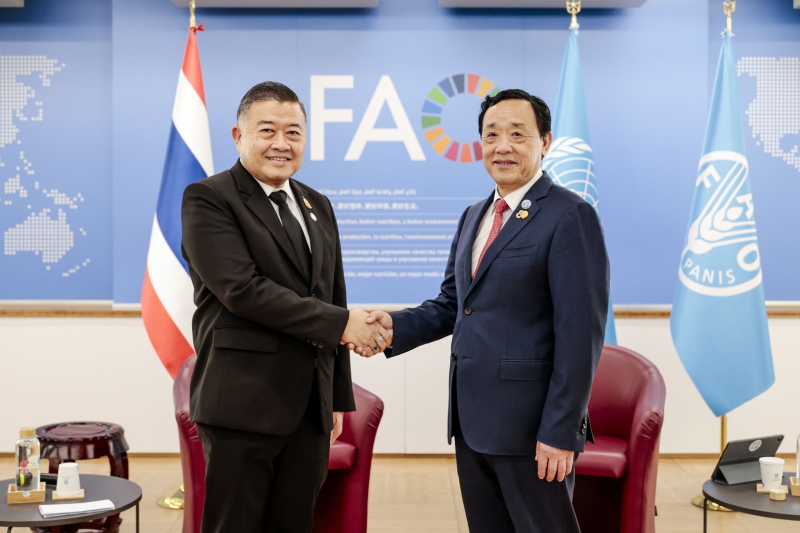 ปลัดเกษตรฯ กระชับความร่วมมือ FAO หนุน “ทศวรรษสุขภาพดินโลก”