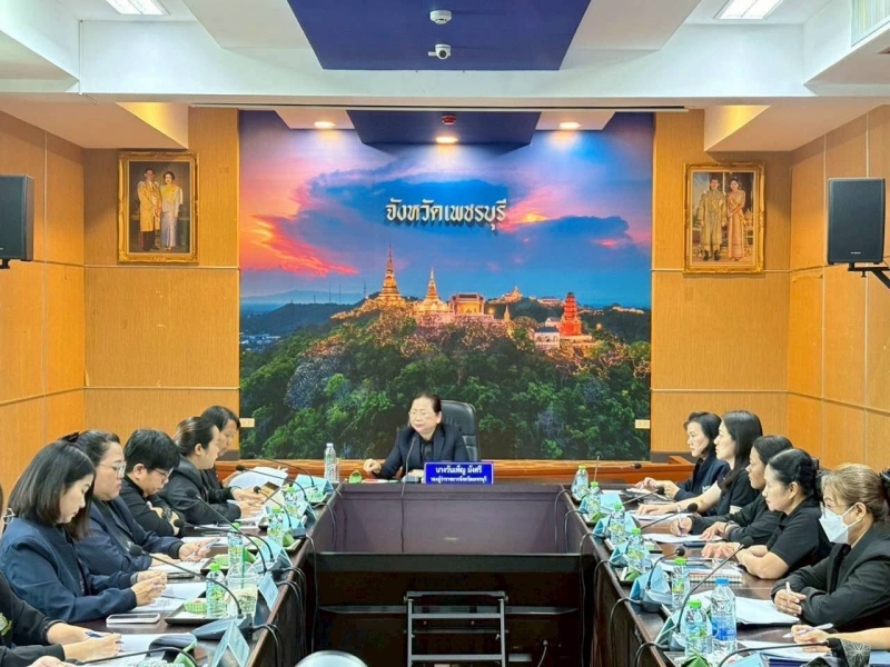 ประชุมคณะทำงานขับเคลื่อนการประเมินคุณธรรมและความโปร่งใสในการดำเนินงานของหน่วยงานภาครัฐ