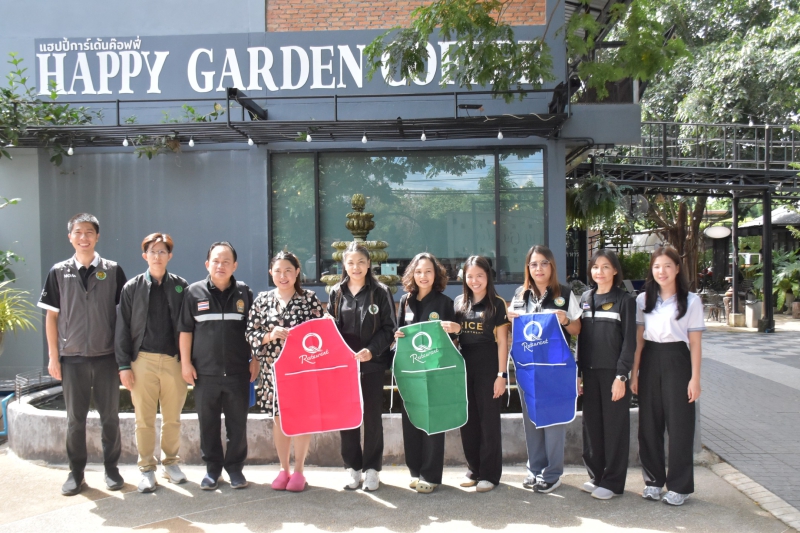 การลงพื้นที่ตรวจรับรองร้านอาหารวัตถุดิบปลอดภัยเลือกใช้สินค้า
