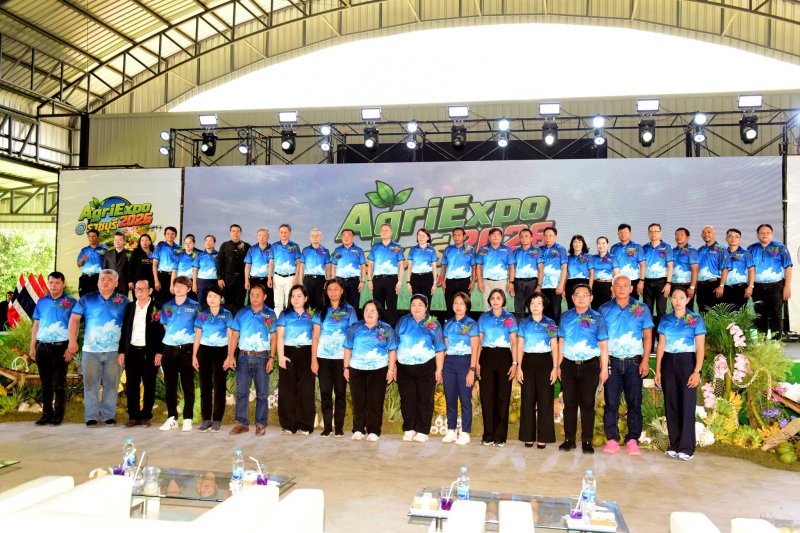 พิธีเปิดงาน มหกรรมเกษตรแฟร์สามบุรี “Agri Expo 2026 @ ราชบุรี”