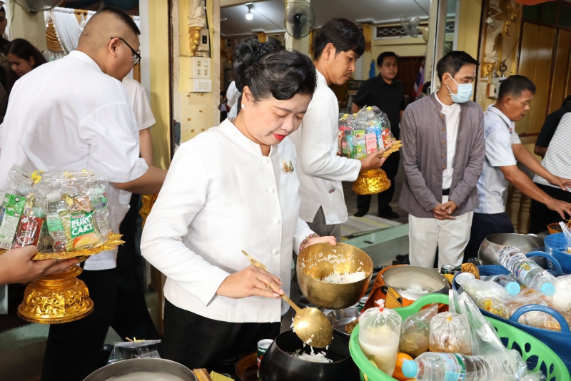 โครงการผู้ว่าพาเข้าวัดวันธรรมสวนะจังหวัดราชบุรี