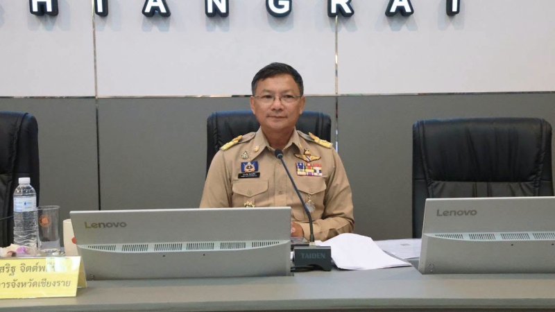 การประชุมคณะกรรมการและคณะทำงานด้านการเปลี่ยนแปลงสภาพภูมิอากาศจังหวัดเชียงราย