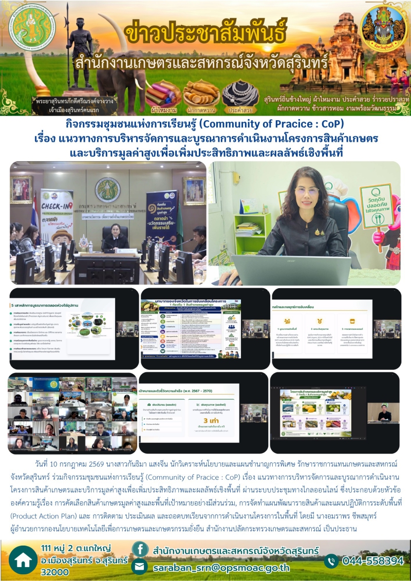 กิจกรรมชุมชนแห่งการเรียนรู้