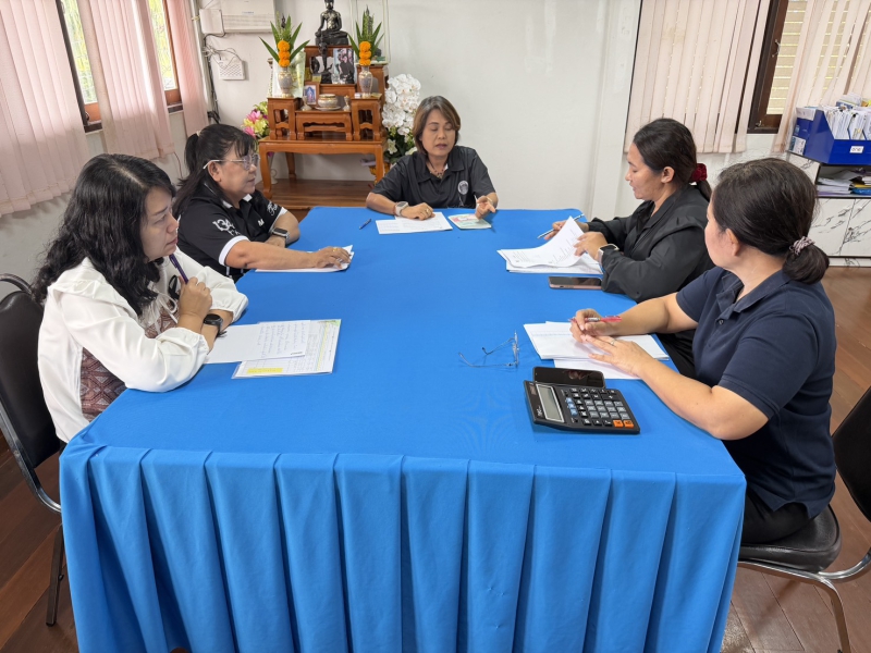 ประชุมการจัดทำคำของบประมาณรายจ่ายประจำปีงบประมาณ