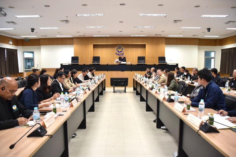 ประชุมคณะอนุกรรมการพัฒนาการเกษตรและสหกรณ์จังหวัดราชบุรี