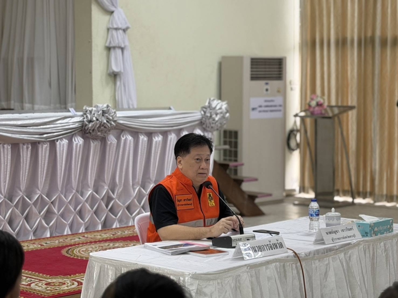 ร่วมโครงการฝึกกองอำนวยการป้องกันและบรรเทาสาธารณภัยจังหวัดและศูนย์บัญชาการเหตุการณ์จังหวัดสระบุรี