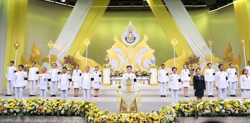 ร่วมบันทึกเทปโทรทัศน์ถวายพระพร